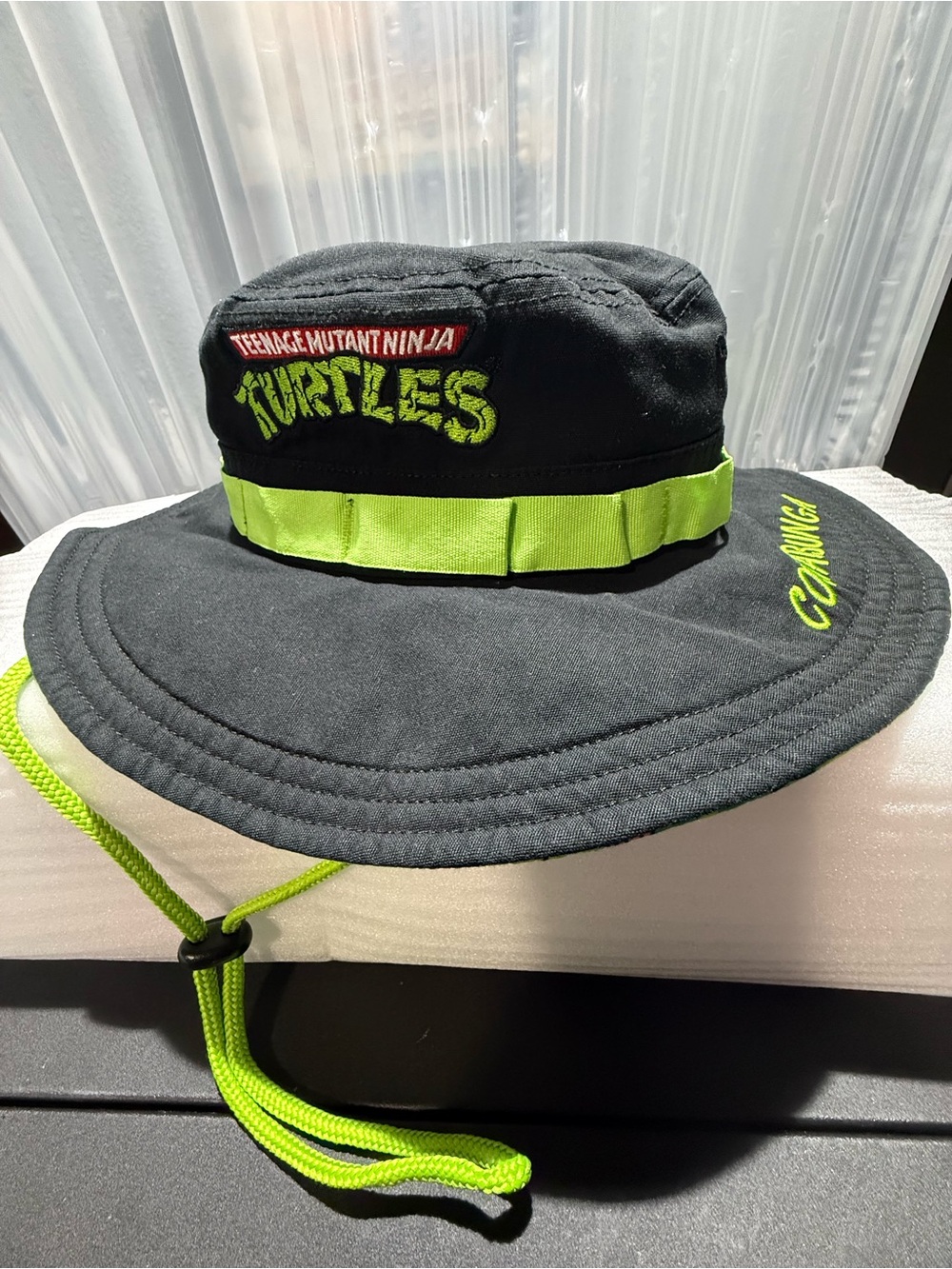 Teenage Mutant Ninja Turtles TMNT Black Cowabunga Boonie Sun Hat NWT